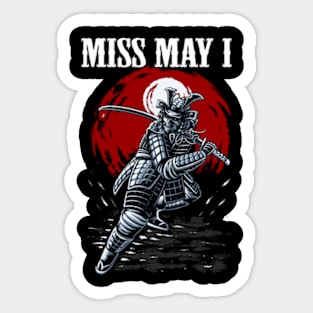 MISS MAY I MERCH VTG Sticker